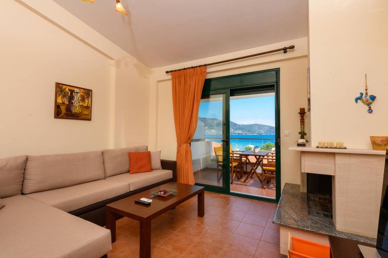 Zoe'S Sea View Apartment Skala Potamia  Exterior foto