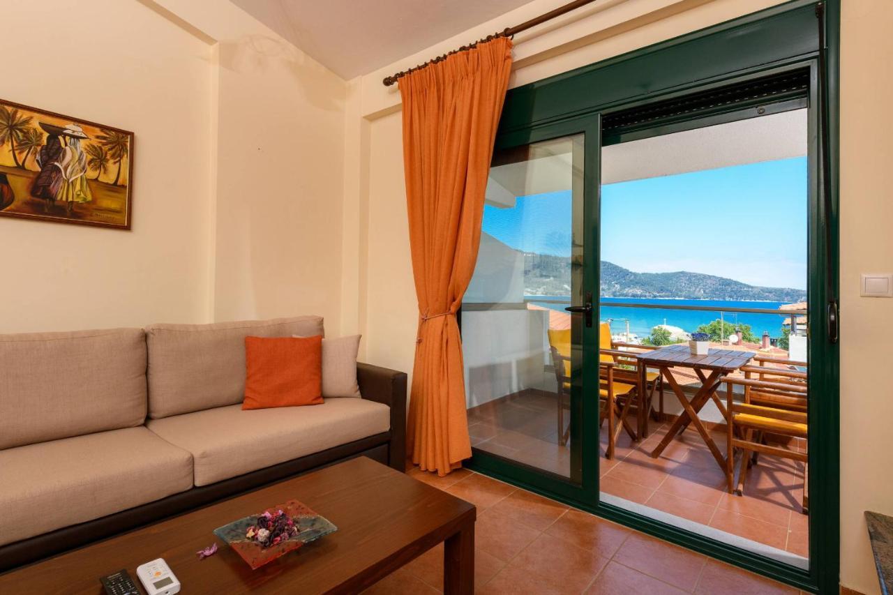 Zoe'S Sea View Apartment Skala Potamia  Exterior foto